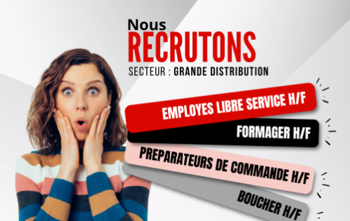 37interim recrute pour la grande distribution