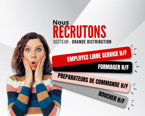 37interim recrute pour la grande distribution