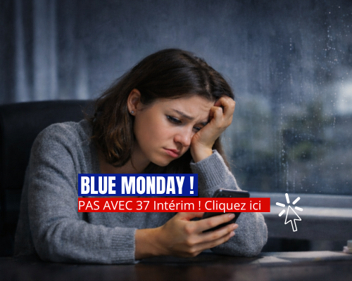Blue monday | Pas avec nous !