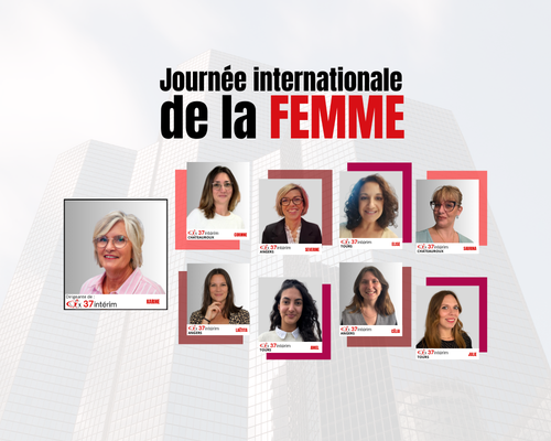 Les femmes de 37 Intérim à l'honneur