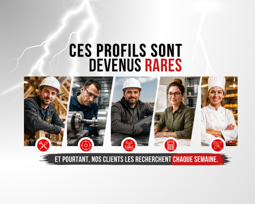 Ces profils sont devenus rares